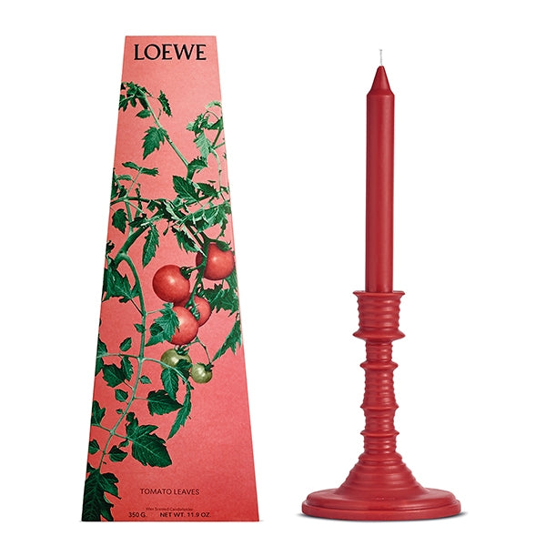 Tomato Leaves Wax Candleholder